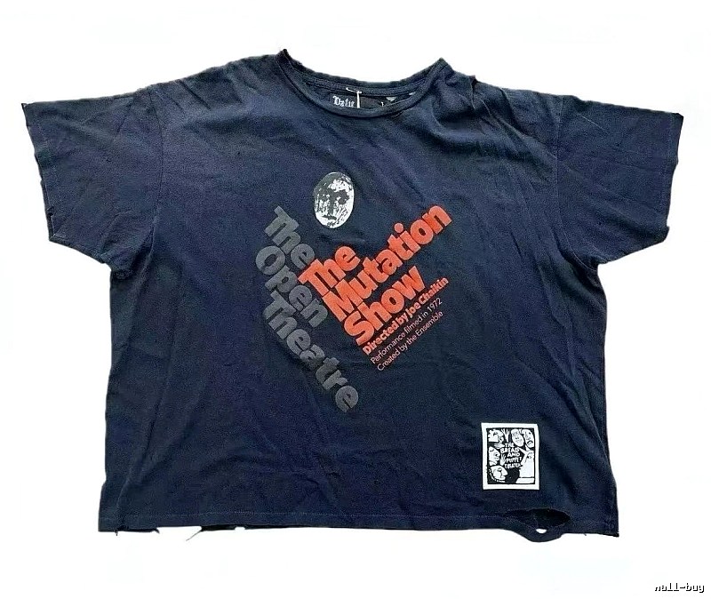Paly Hollywood Printed Vintage Black T-shirt