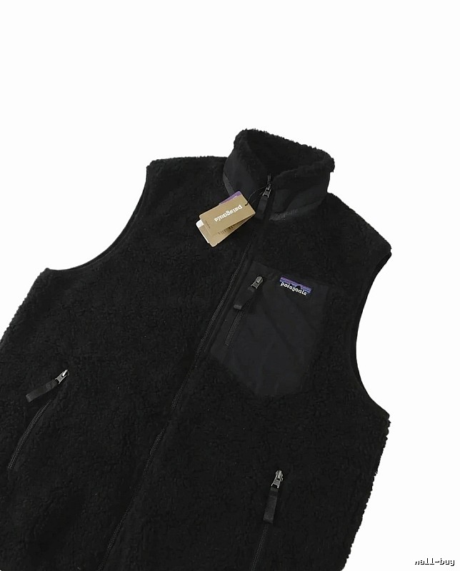 Patagonia Fleece Black Vest