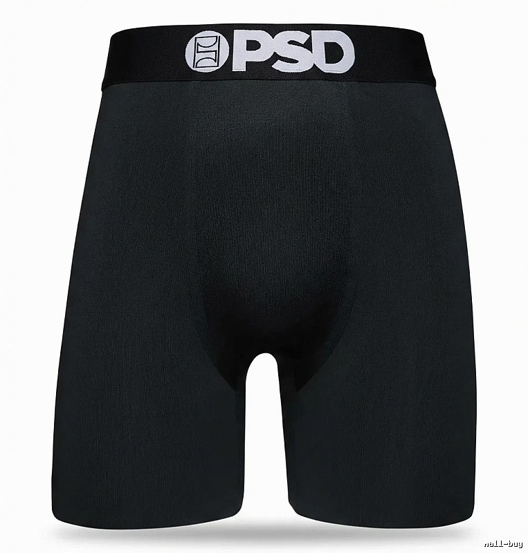 PSD Men's Simple Style Black Shorts