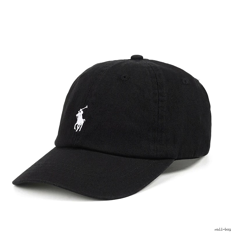 Ralph Lauren classic and simple style black hat