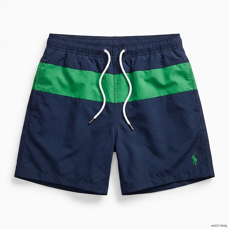 Ralph Lauren Color-Block Casual Shorts