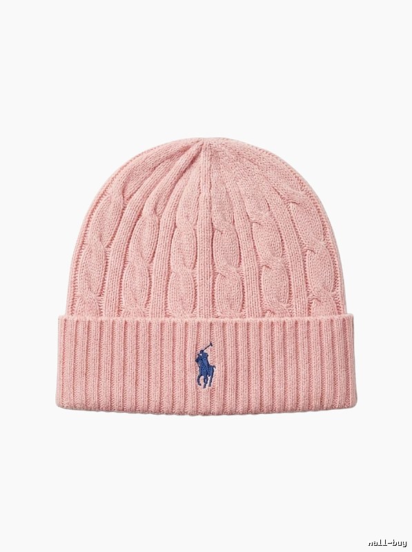 Ralph Lauren Polo Pink Knitted Hat