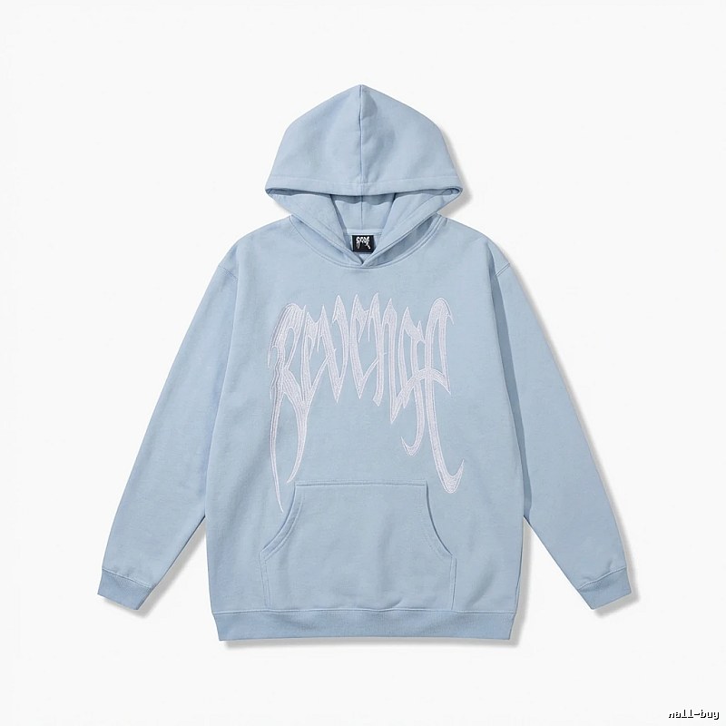 Revenge trendy and cool style light blue sweatshirt