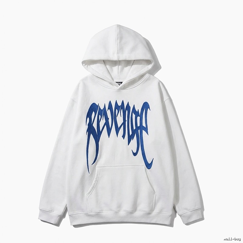 Revenge trendy and cool style white hoodie