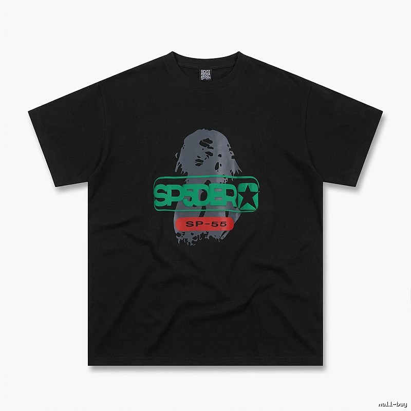 Sp5der Dark Cool Trend Short Sleeve