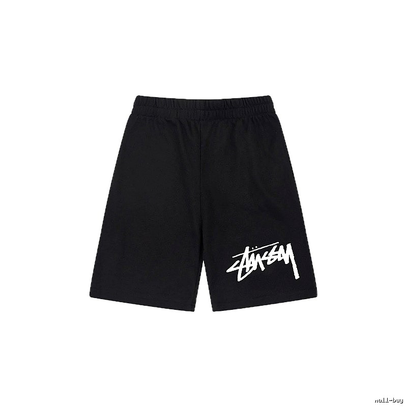 Stussy basic black shorts