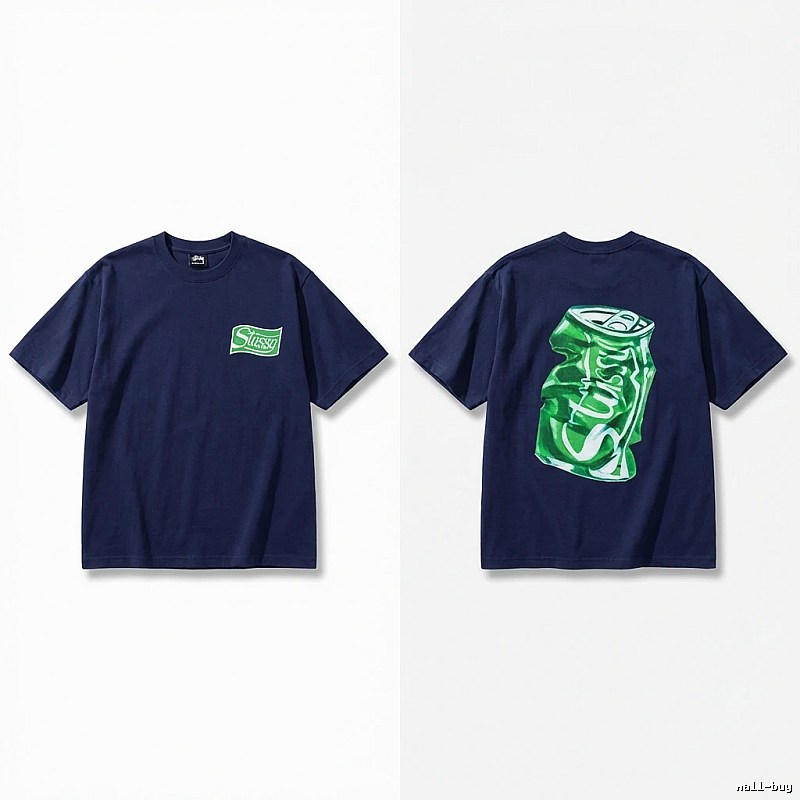 Stussy Cola Print Short-Sleeve T-Shirt