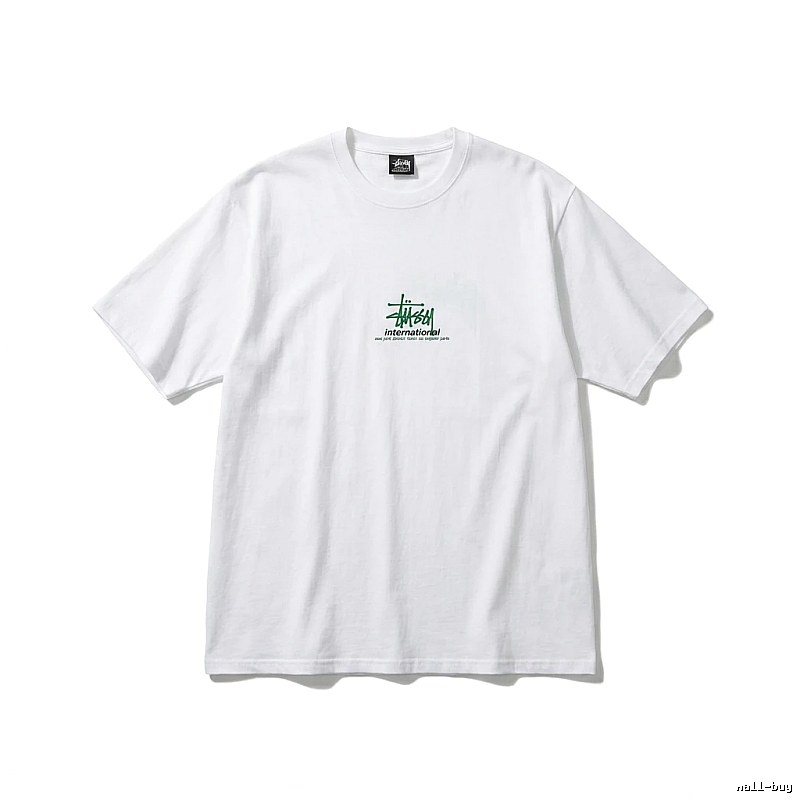 Stussy International Series Simple White T-shirt