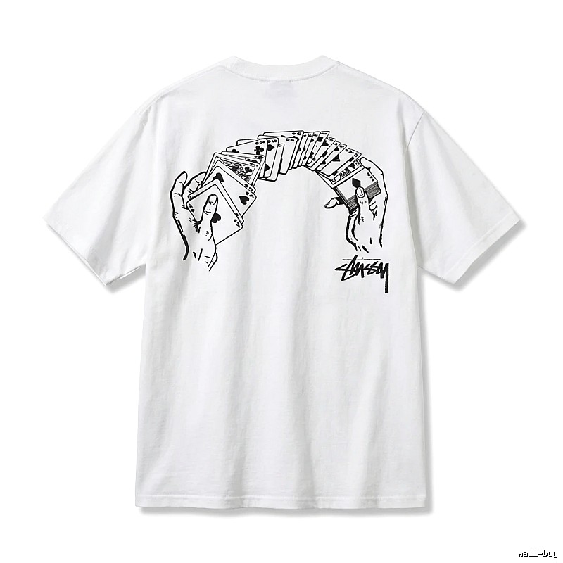 Stussy Poker Print Style T-shirt