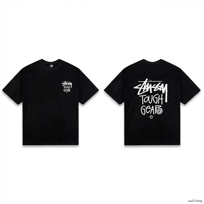 Stussy trendy and cool style black T-shirt