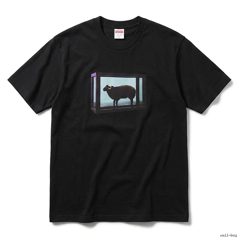 Supreme Art Style Black T-shirt