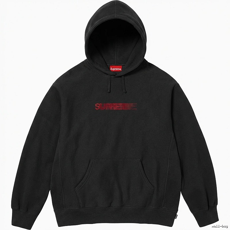 Supreme basic simple black sweatshirt