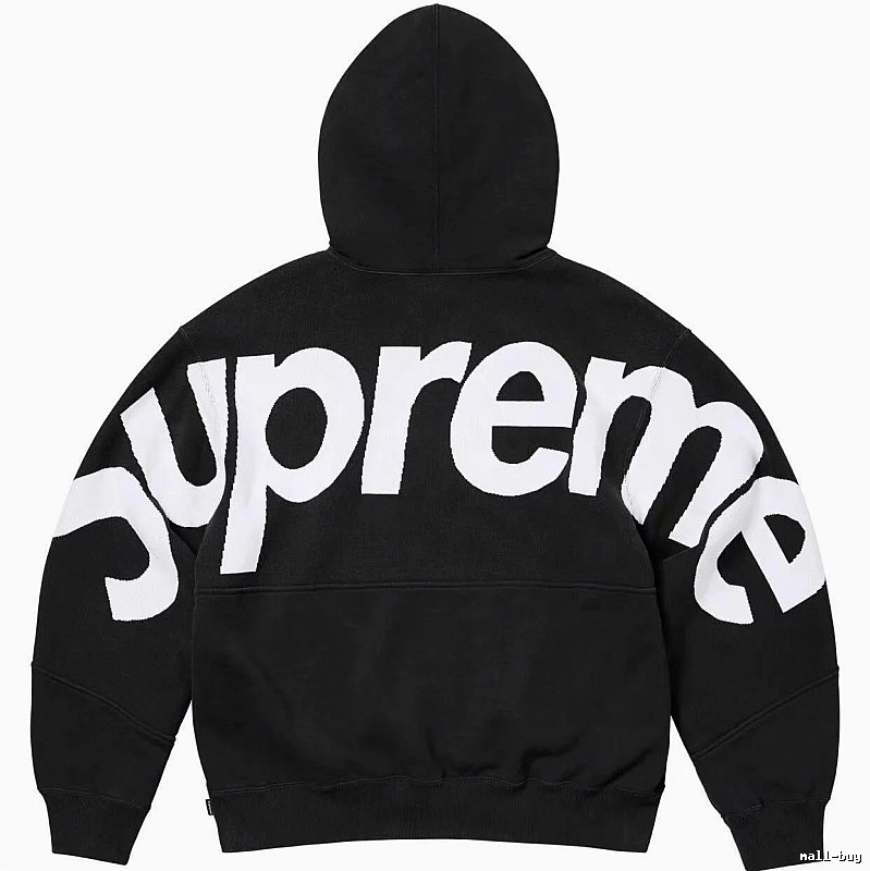 Supreme Casual Logo hoodie Gray Red Oversized for Streetwear Looks