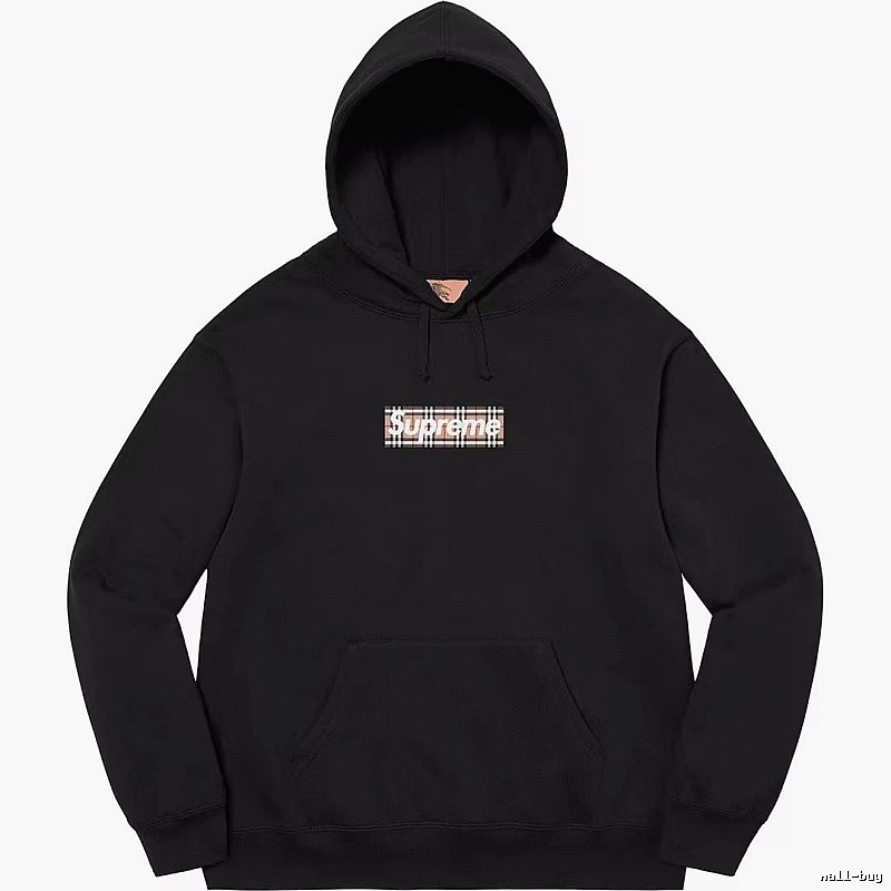 Supreme Monogram Logo hoodie Gray Red Oversized for Casual Outfits