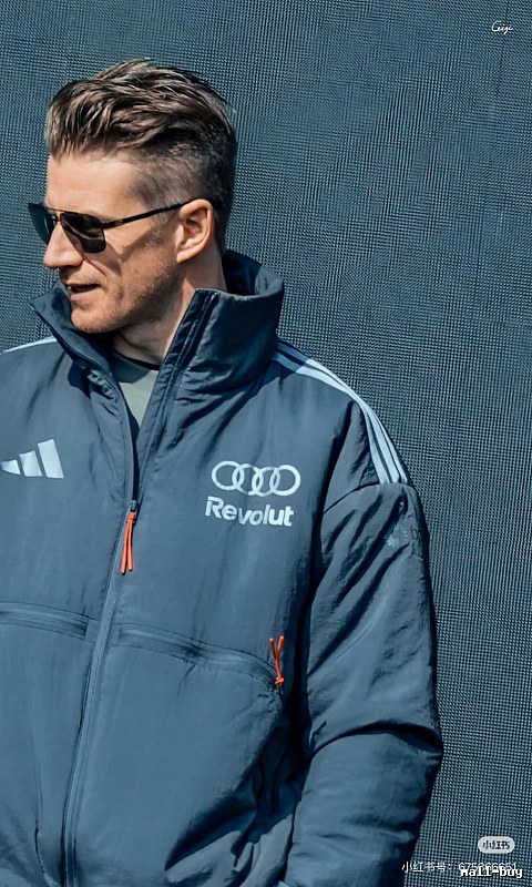 Teal Blue Motorsport Hooded Jacket by Adidas - Signature Edit
