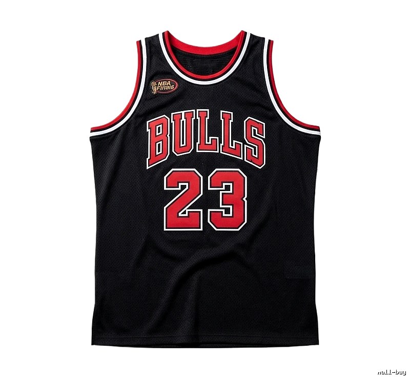 The retro black jersey of the Michael Jordan
