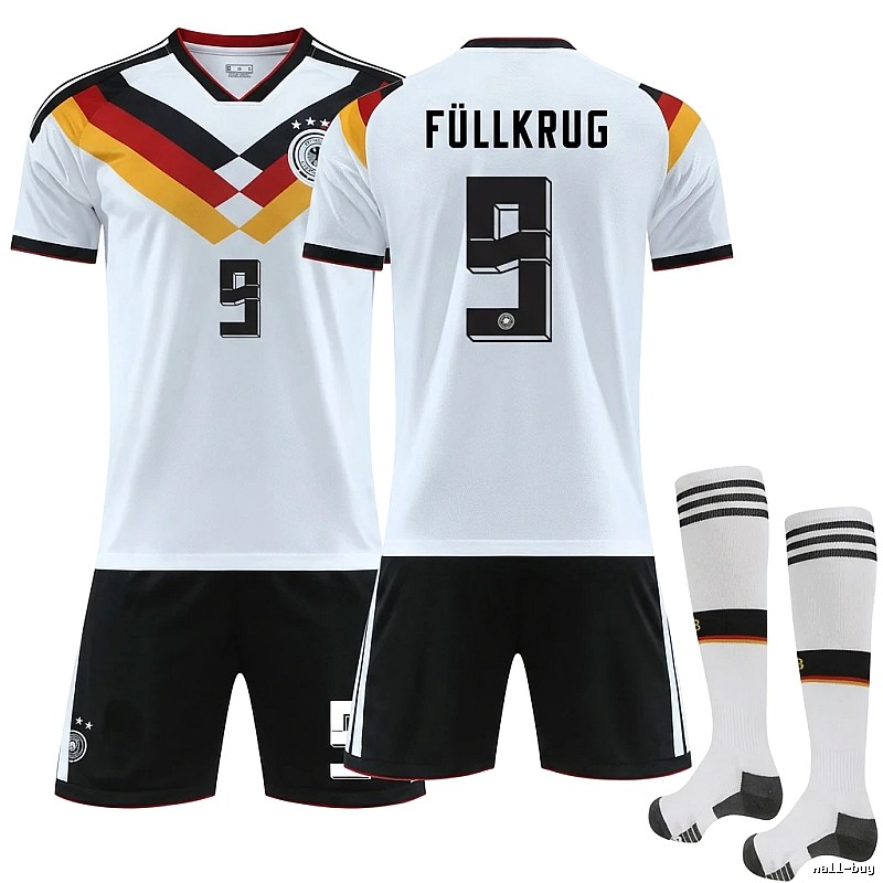 The white jersey of the German team.