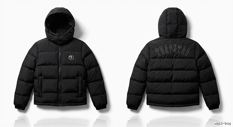 Trapstar Black Trendy and Cool Down Jacket