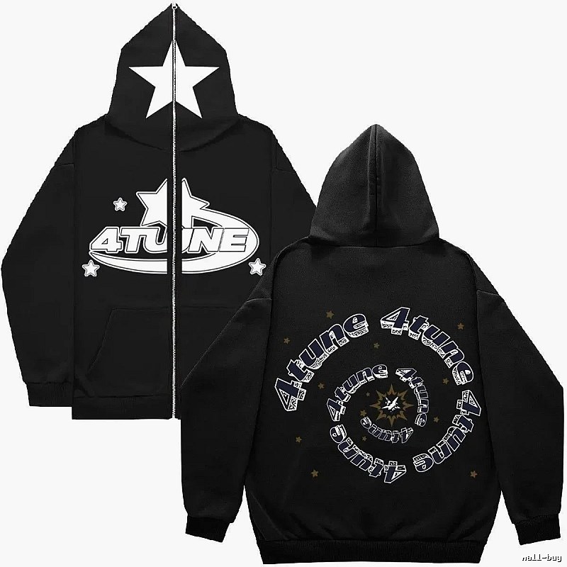Trapstar Gift Ready Graphic zip hoodie Black Zip Pink with Fresh Pattern