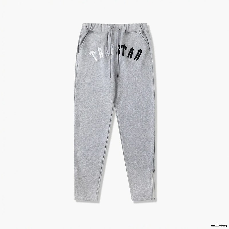 Trapstar Letter Style Grey Sweatpants