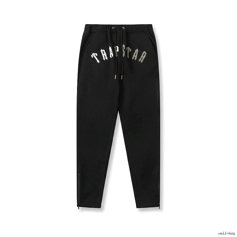 Trapstar Letter Trendy Cool Style Black Pants