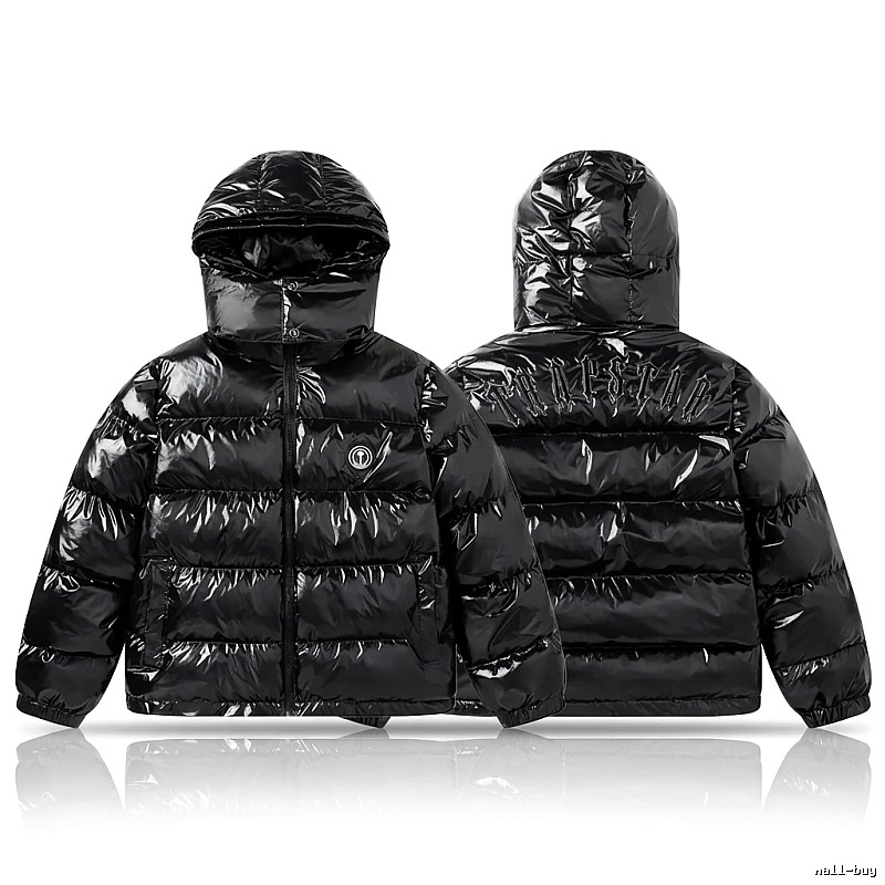 Trapstar Trendy Glossy Black Down Jacket
