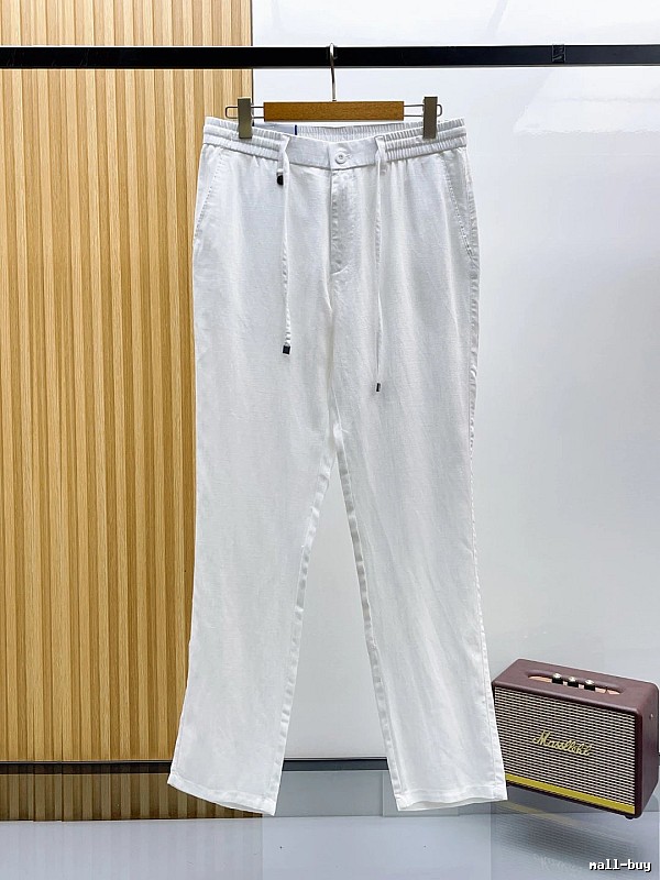 Travel White Wide Casual Pants