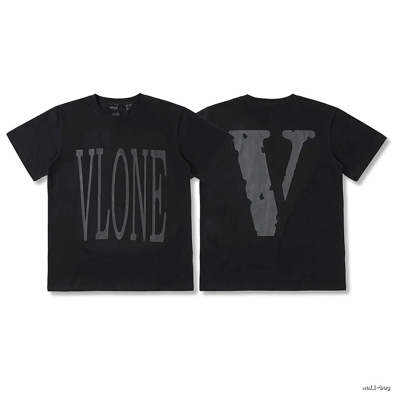 Vlone minimalist style black T-shirt