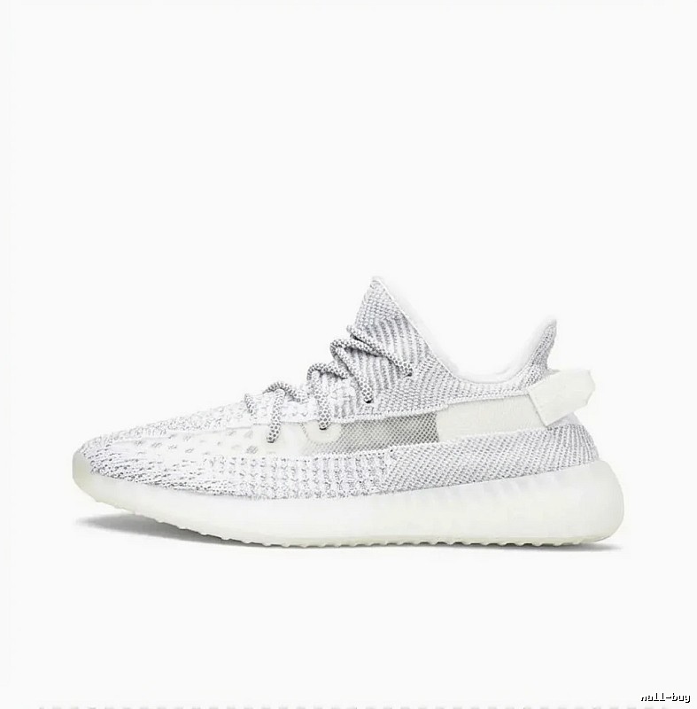 Yeezy 350 V2 Minimalist Style Silver-White Shoes